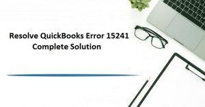QUickbooks Error Code 15241